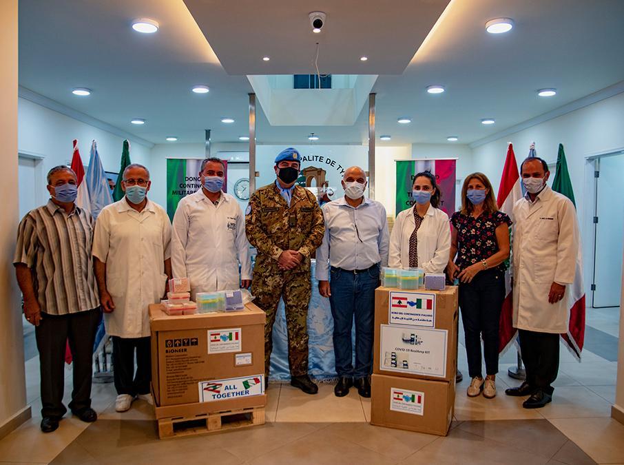 In Libano donazioni per gli ospedali 