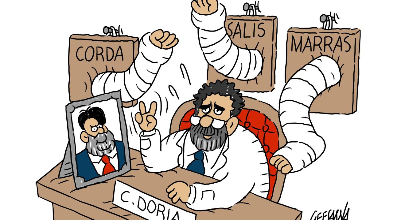 La vignetta di Gef: è Doria il senatore del nord Sardegna