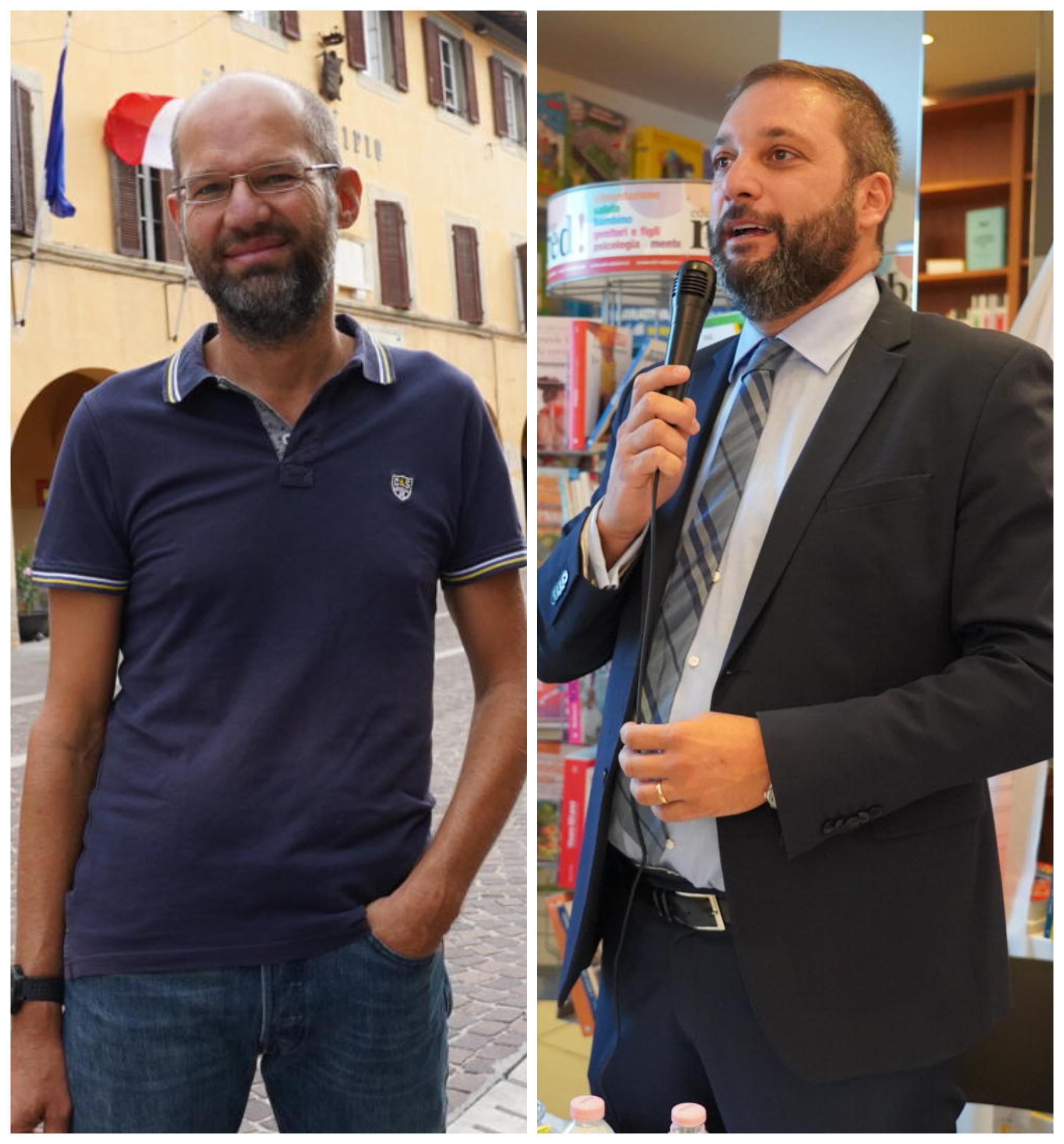 Da sinistra Michelangelo Betti e Leonardo Cosentini