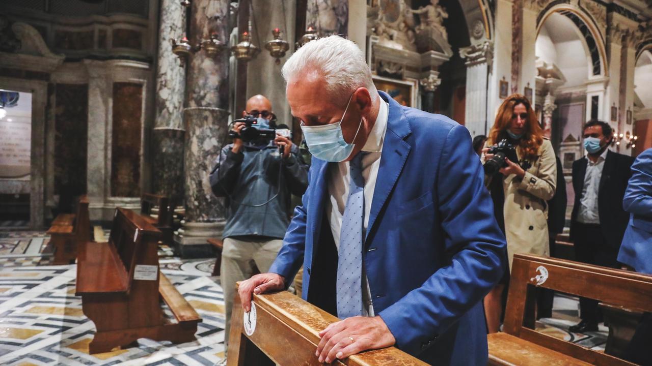 Giani a Montenero (Foto Marzi)