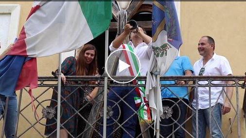 Saletti (centrodestra) scende in piazza: sono sindaco di Bondeno