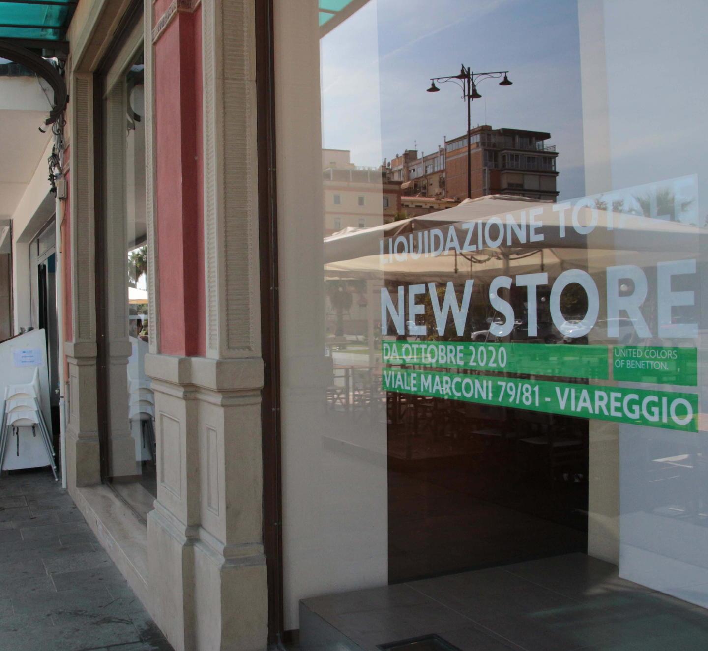 Conto alla rovescia: il negozio Benetton si sposta dalla Galleria