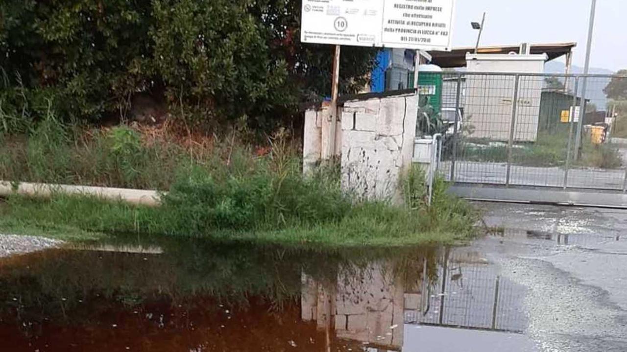 Pompa rotta, dalla Morina è uscita acqua nera