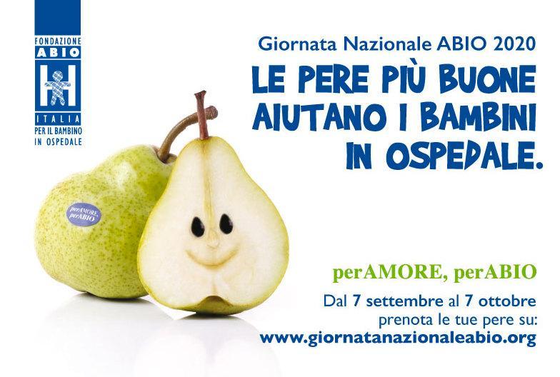 Per i bimbi in ospedale tornano in piazza le pere solidali Abio 