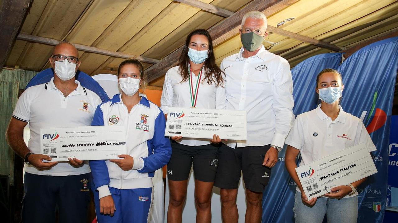 Campionato classi olimpiche assegnati tutti i titoli I risultati dei follonichesi