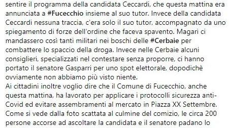 Garante boccia il sindaco: «Via il post contro Salvini»