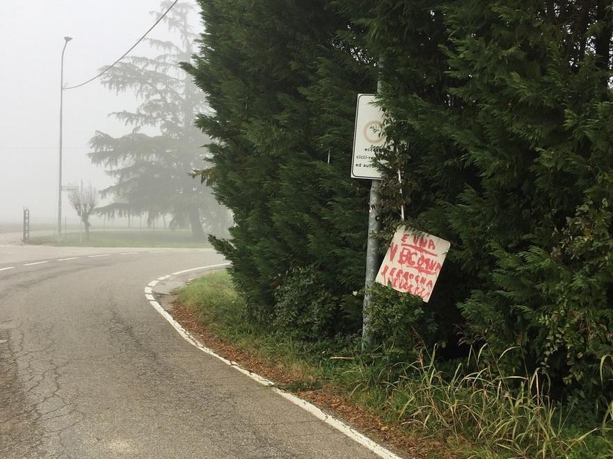 Camatte, curva pericolosa