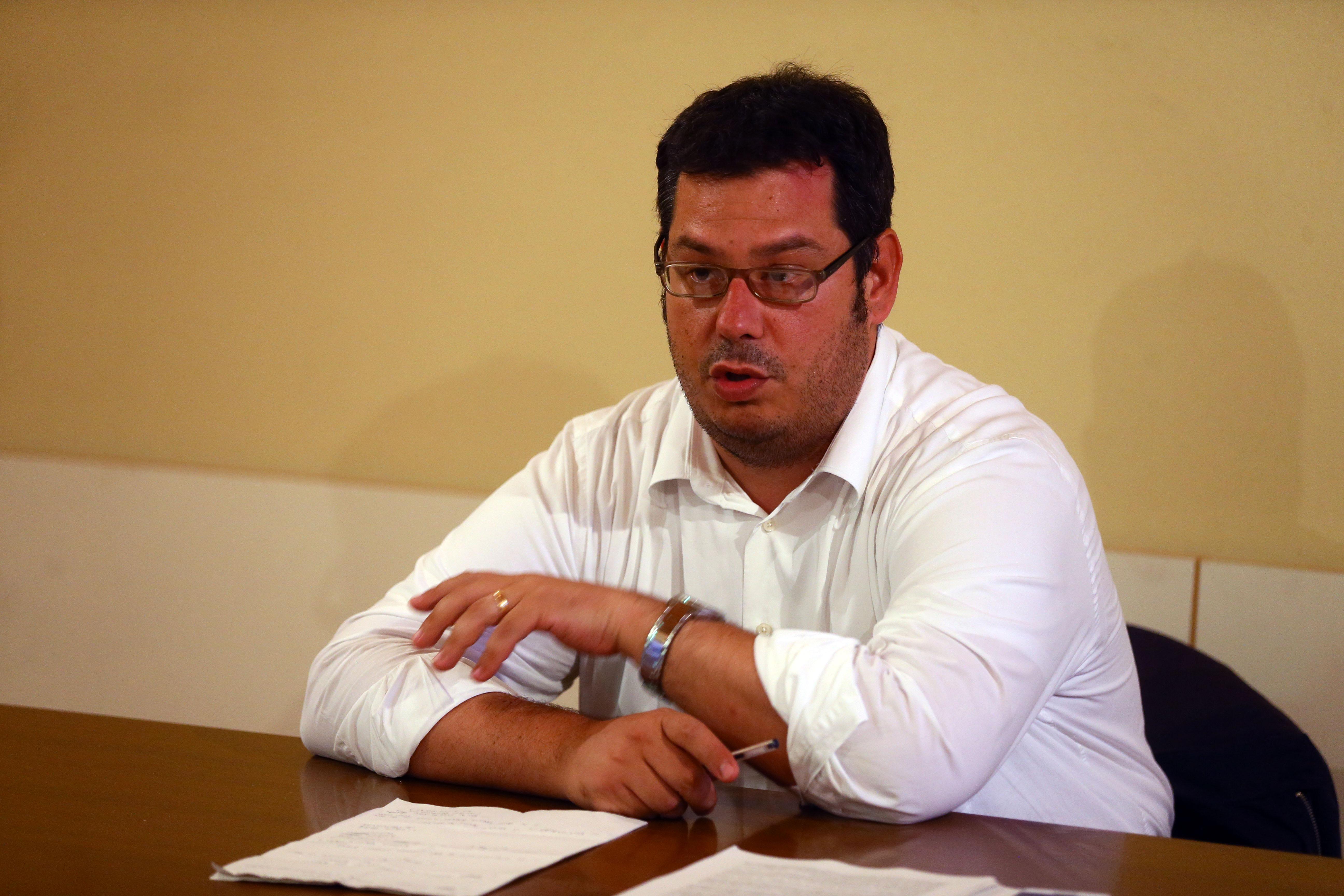 Il segretario provinciale del Pd di Ferrara Nicola Minarelli