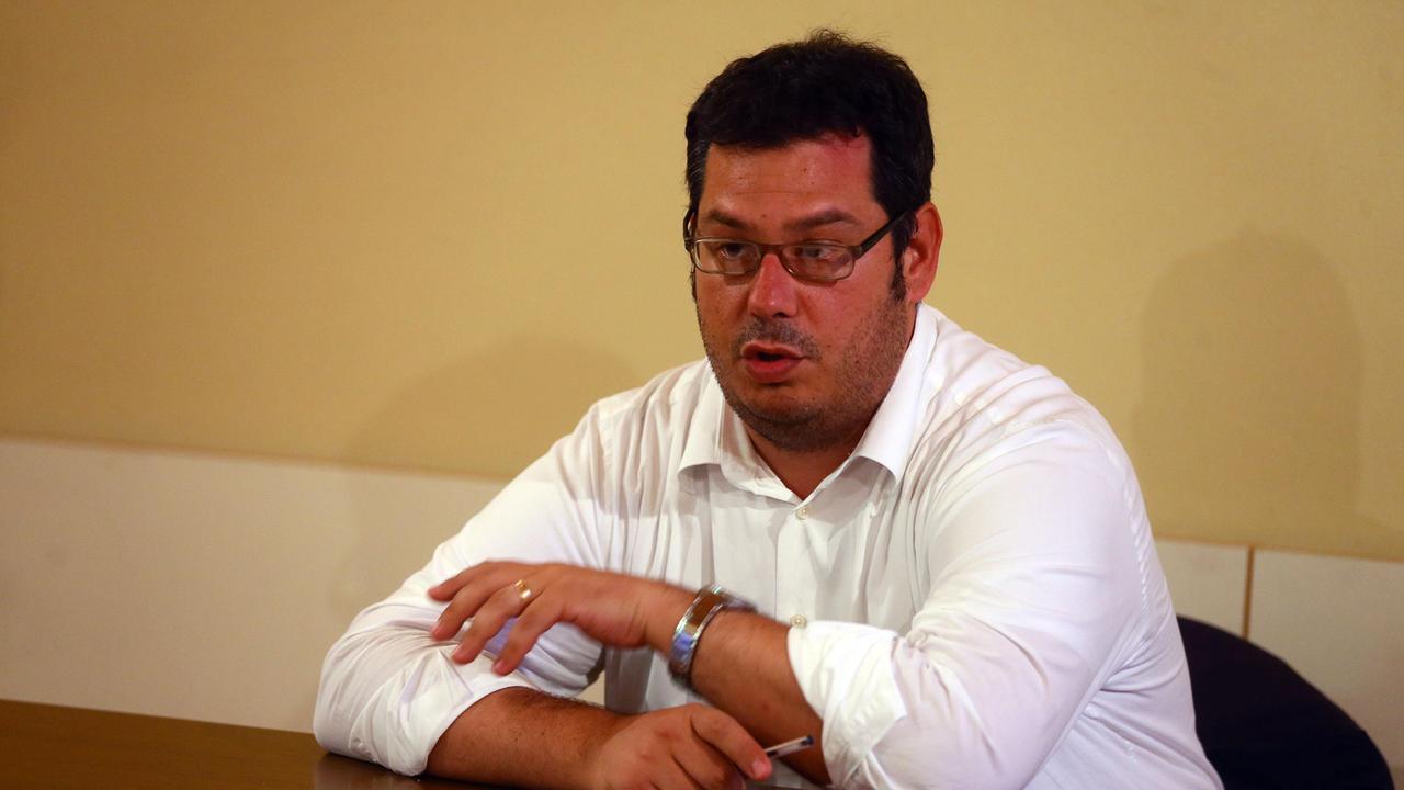 Il segretario provinciale del Pd di Ferrara Nicola Minarelli