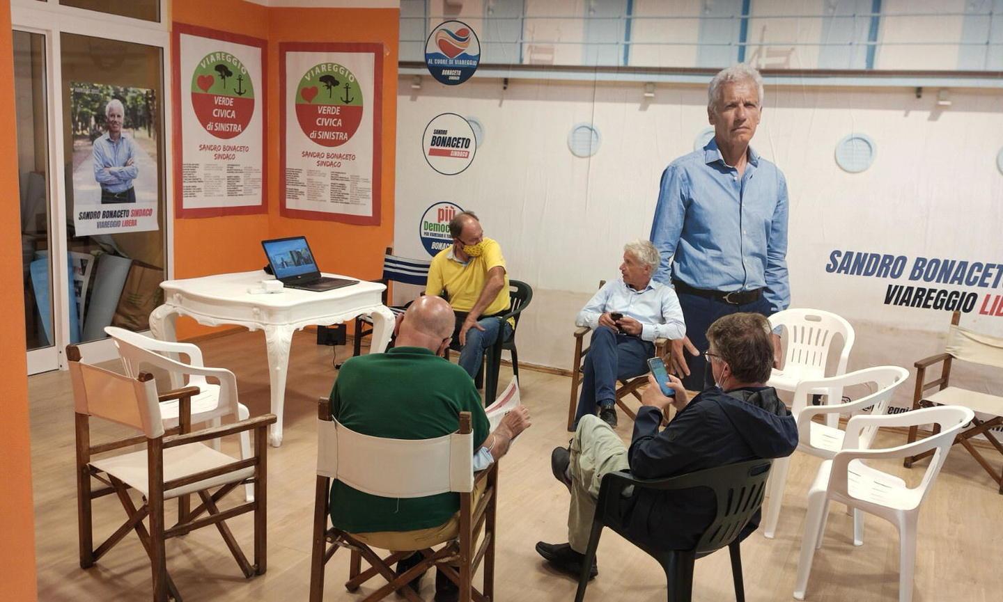 Bonaceto sfiora l’8%: «Adesso un movimento per Viareggio» 