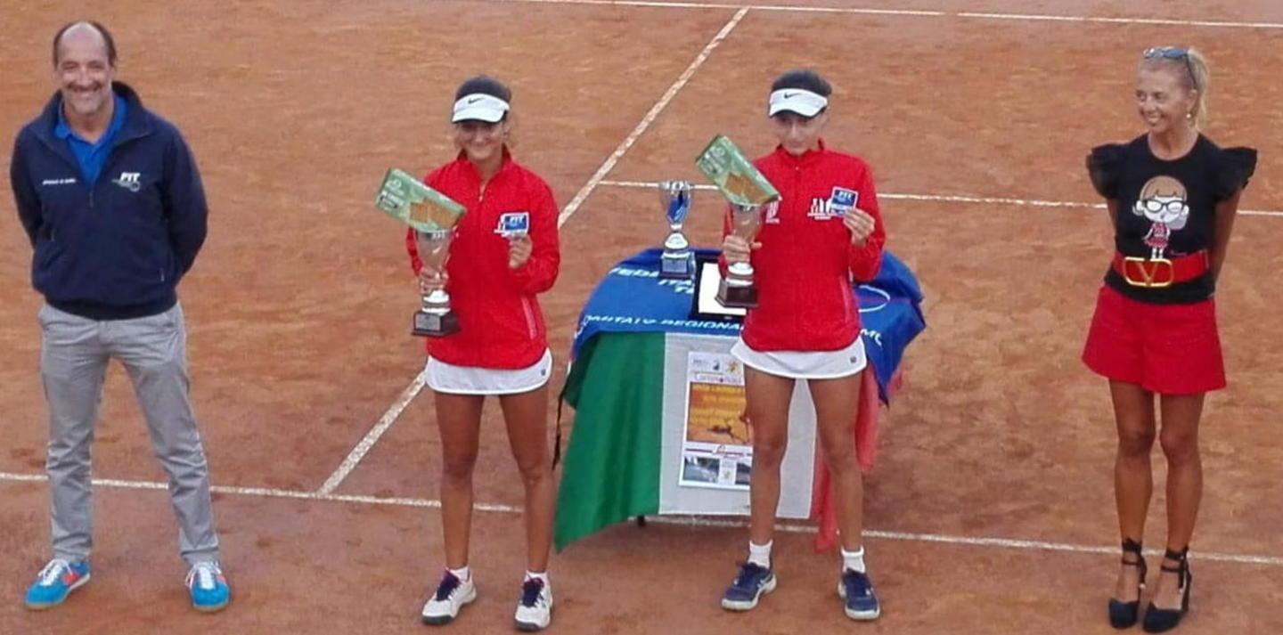 Irene regina d’Italia Ha vinto il tricolore di terza categoria e il titolo di doppio 