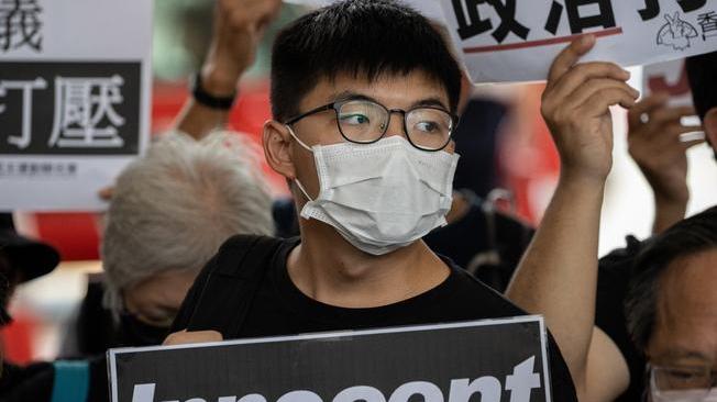 Hong Kong: arrestato attivista Joshua Wong