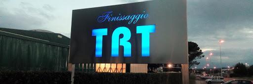 L'esterno della rifinizione Trt in via Strobino