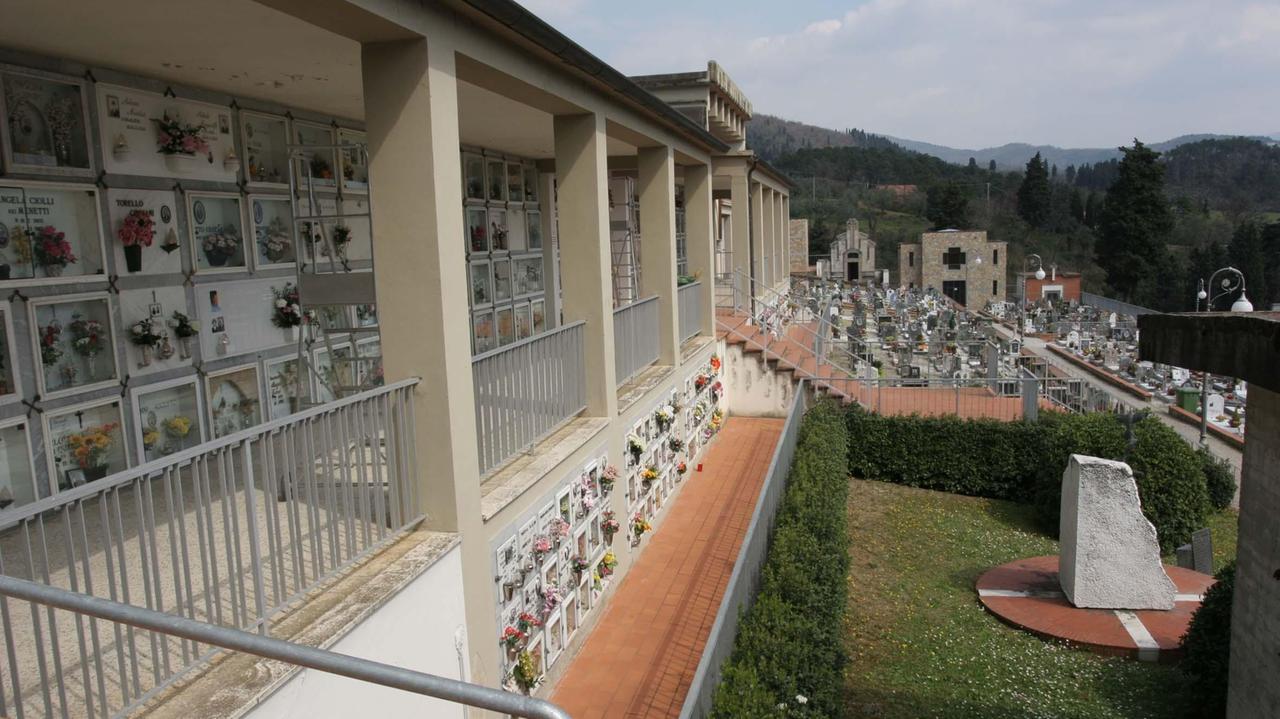Il cimitero della Rocca a Montemurlo