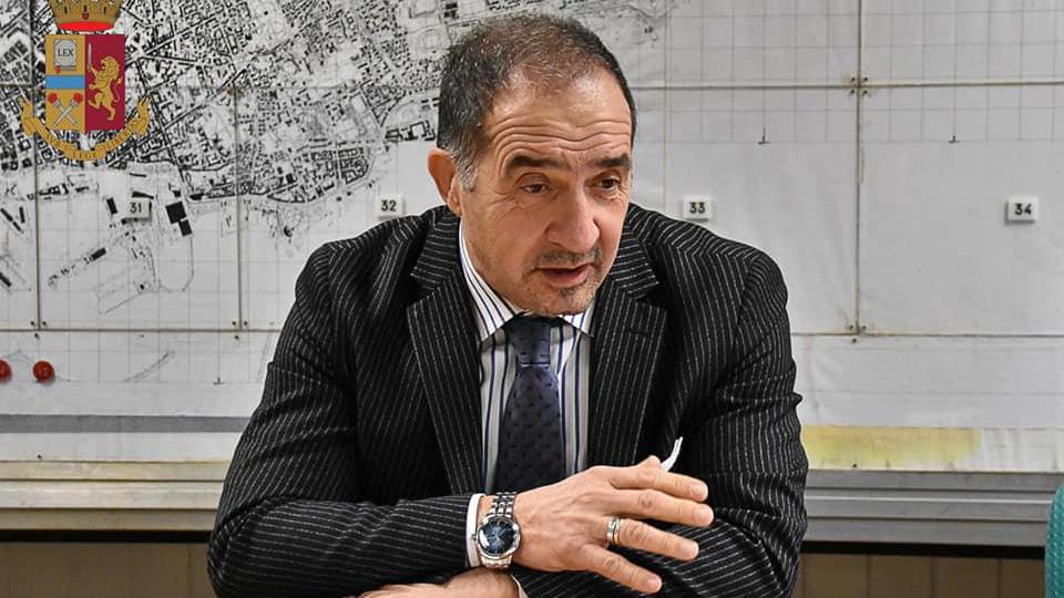 Il questore di Livorno, Lorenzo Suraci