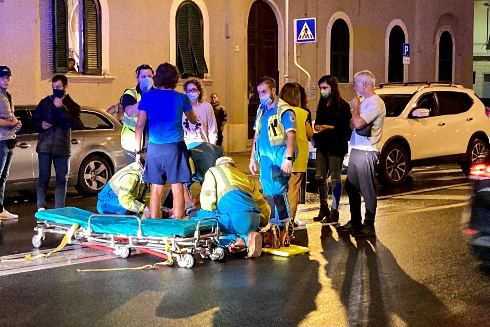 I soccorsi della Misericordia di via Verdi
