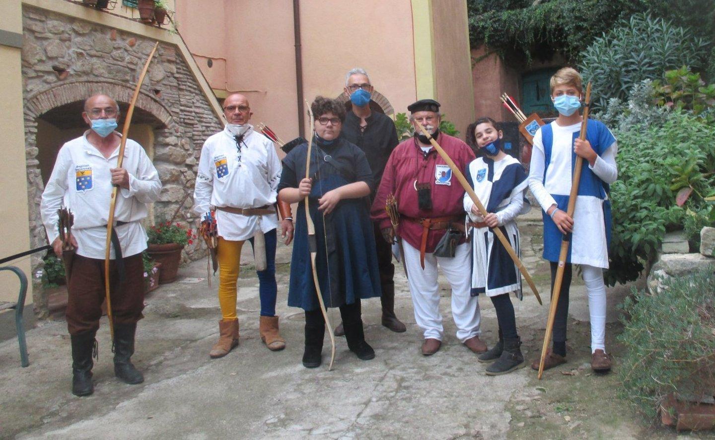 Arcieri del Grande Falco, a Marciana è spettacolo con il quarto torneo Lam