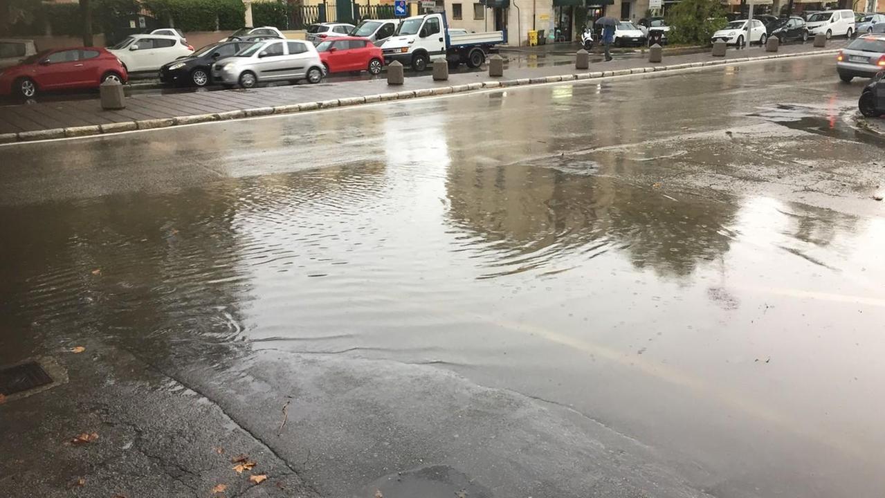 Allagamenti dopo la pioggia