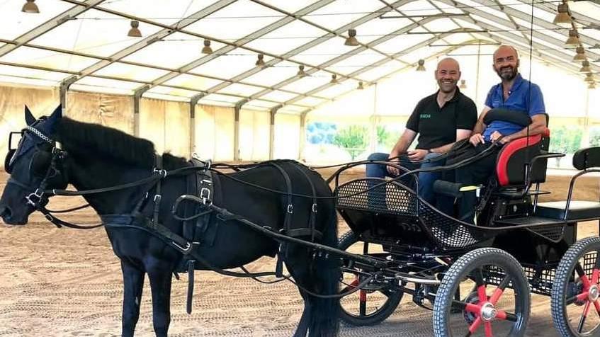 Riccardo, Matteo e il nitrito di Montebello Quando disabilità e coraggio si incontrano