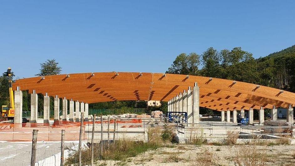 Piscina geotermica Montate le campate