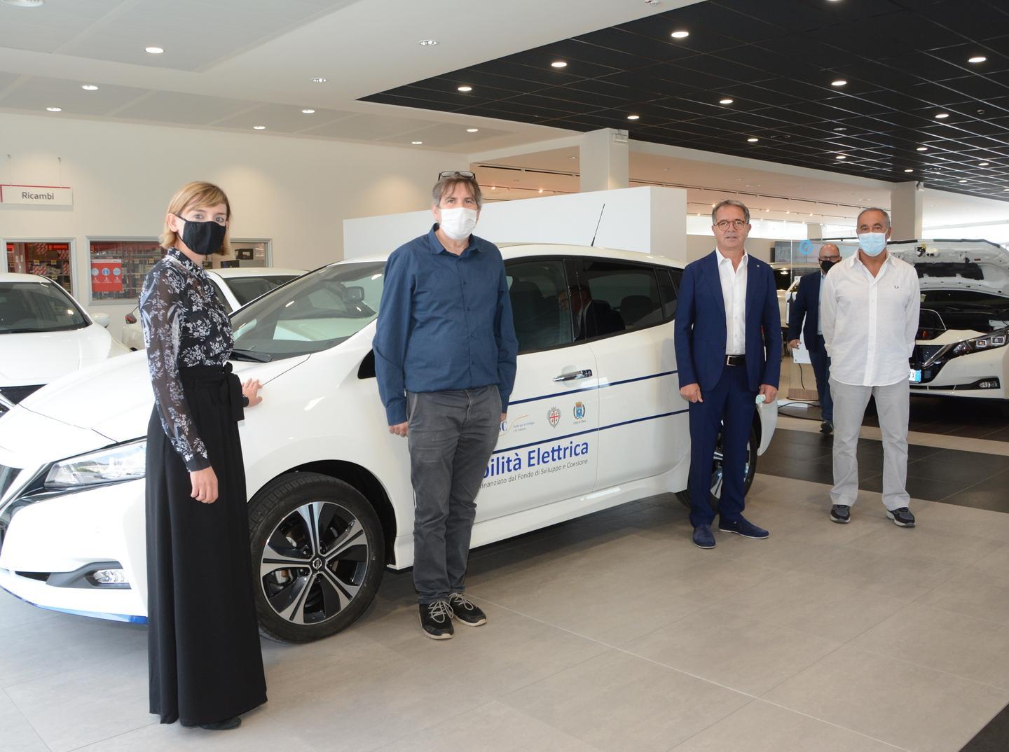 Al Comune quattro auto elettriche 