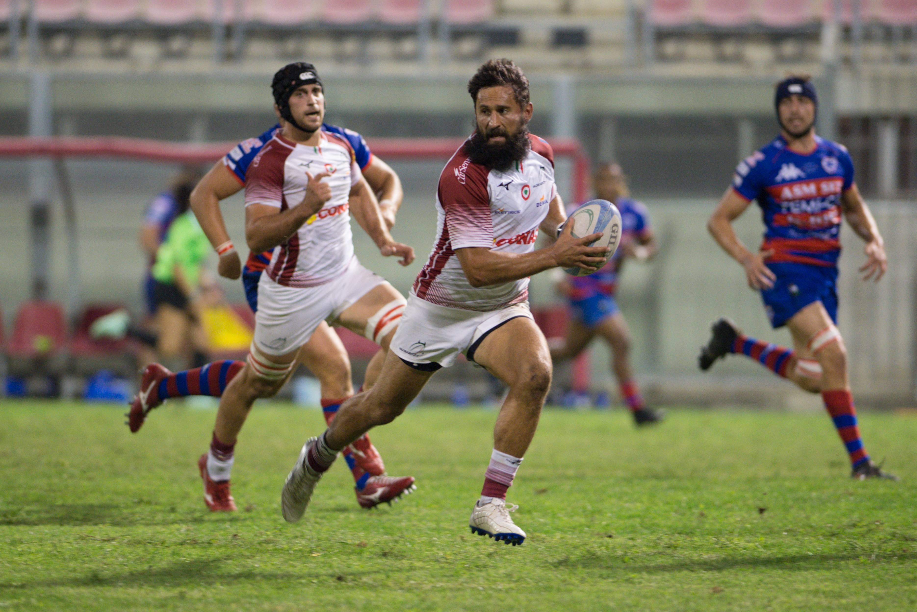 I Diavoli in azione contro il Rovigo