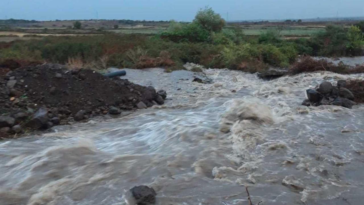 Bomba d’acqua sulla città danni alle aziende agricole