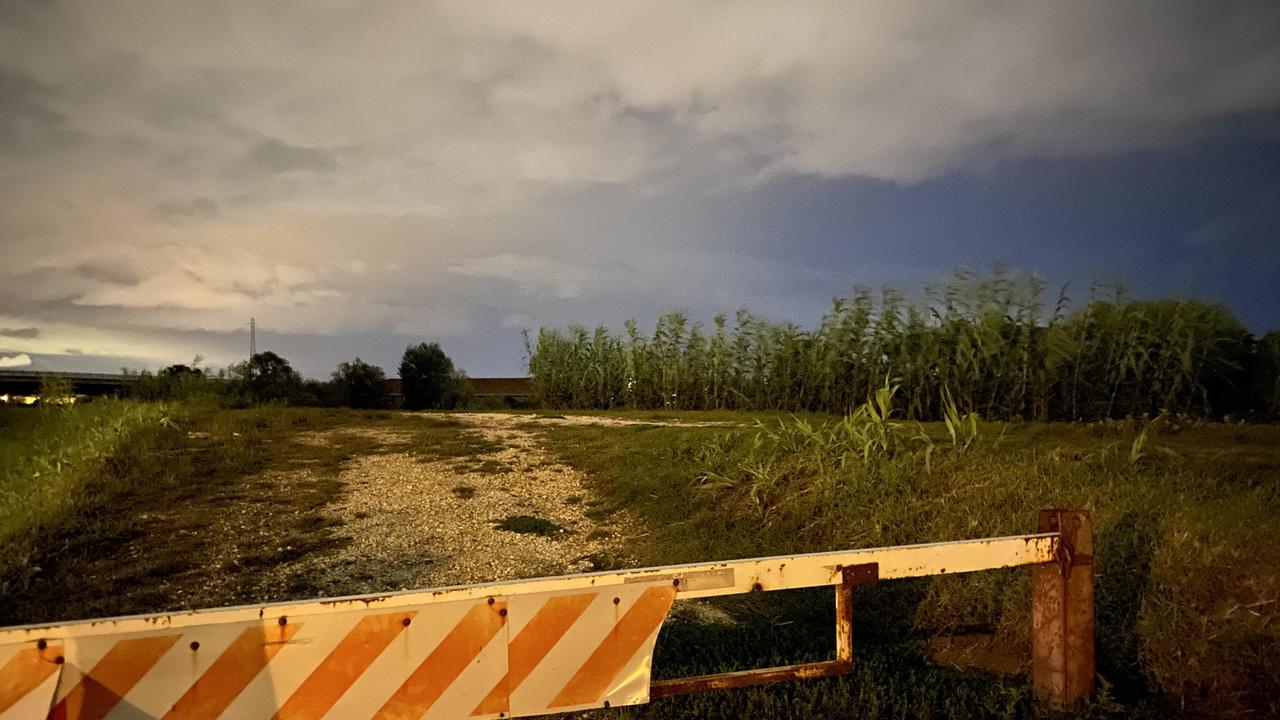 Il luogo del ritrovamento del cadavere