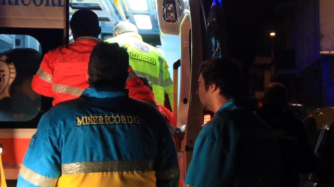In soccorso i volontari della Misericordia