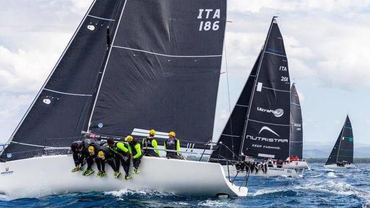 Caipirinha senza rivali al termine delle regate dei Melges 32 nelle acque di Scarlino