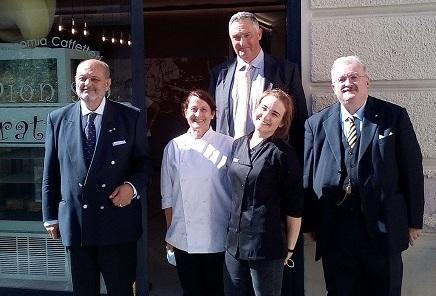  Martino d’Asburgo Este pranza da “Dionisio” col circolo Montecuccoli