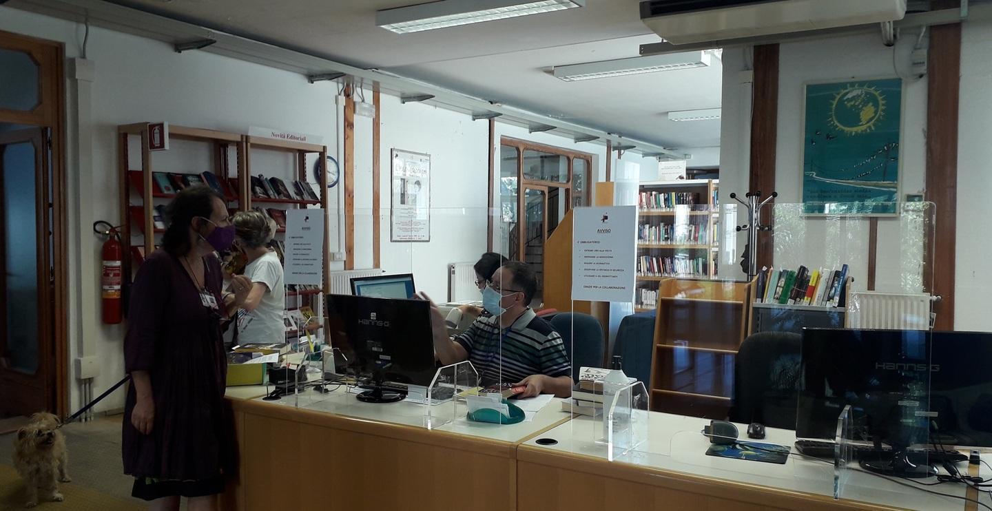 Satta, tutti negativi riapre la biblioteca 