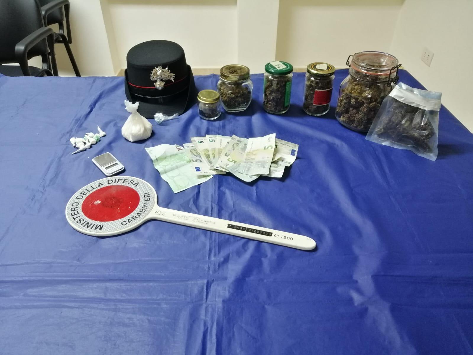 Villacidro, spacciava coca e marijuana da casa dove era ai domiciliari 