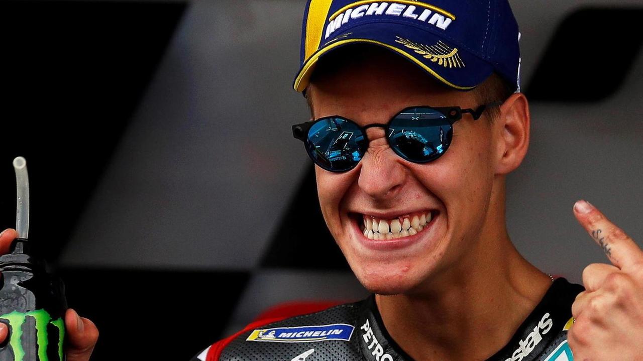 Motogp: Rossi giù, c’è Quartararo