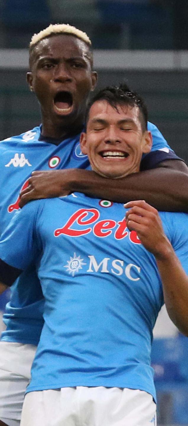 La valanga Napoli si abbatte sul Genoa Doppietta di Lozano 