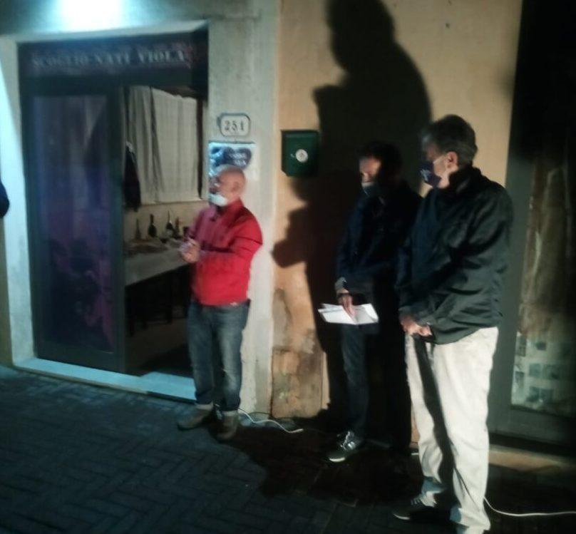 La sede del Viola Club elbano intitolata a Leonello Barbacci 