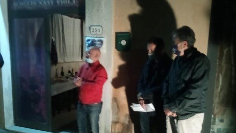 La sede del Viola Club elbano intitolata a Leonello Barbacci