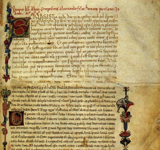 Il Liber Abbaci e i 15 capitoli che ci rendono più liberi e colti 