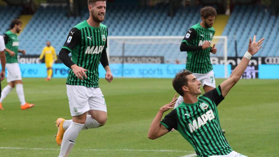 Sassuolo, nella giostra del gol tutti gli attaccanti fanno festa