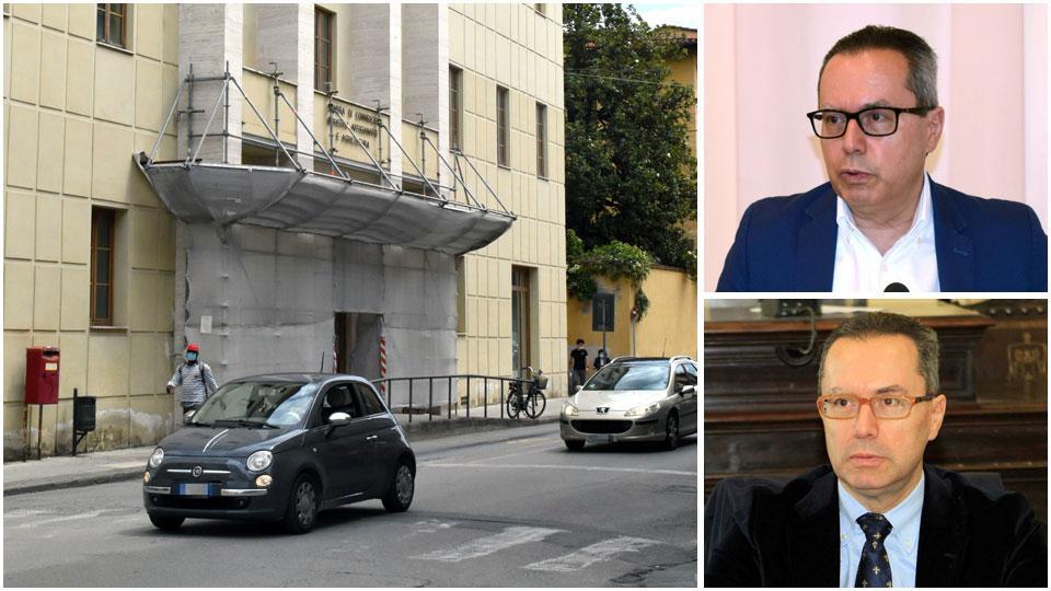 la Camera di commercio di Pistoia, Stefano Morandi e Luca Giusti