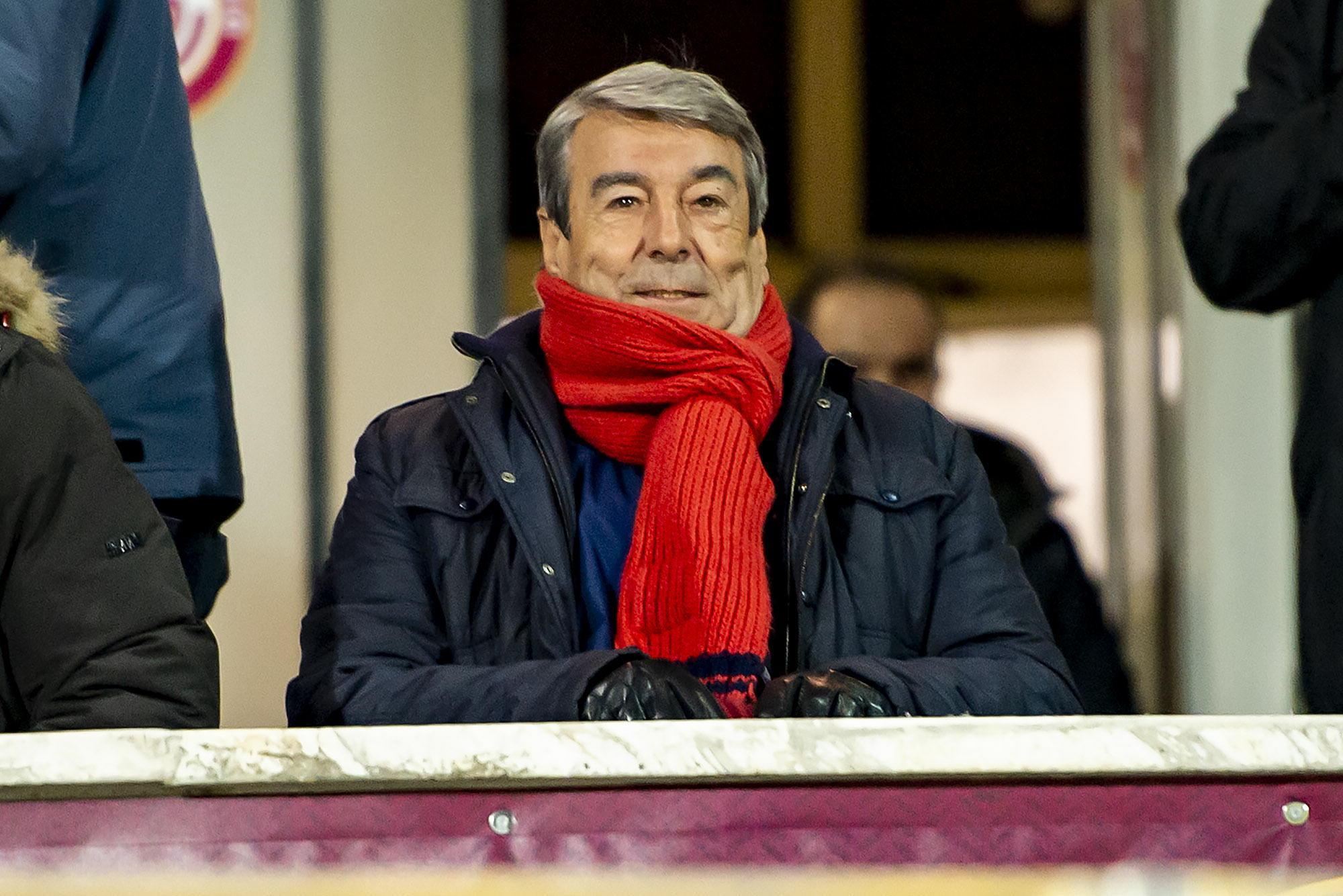 L'ex presidente del Livorno, Aldo Spinelli
