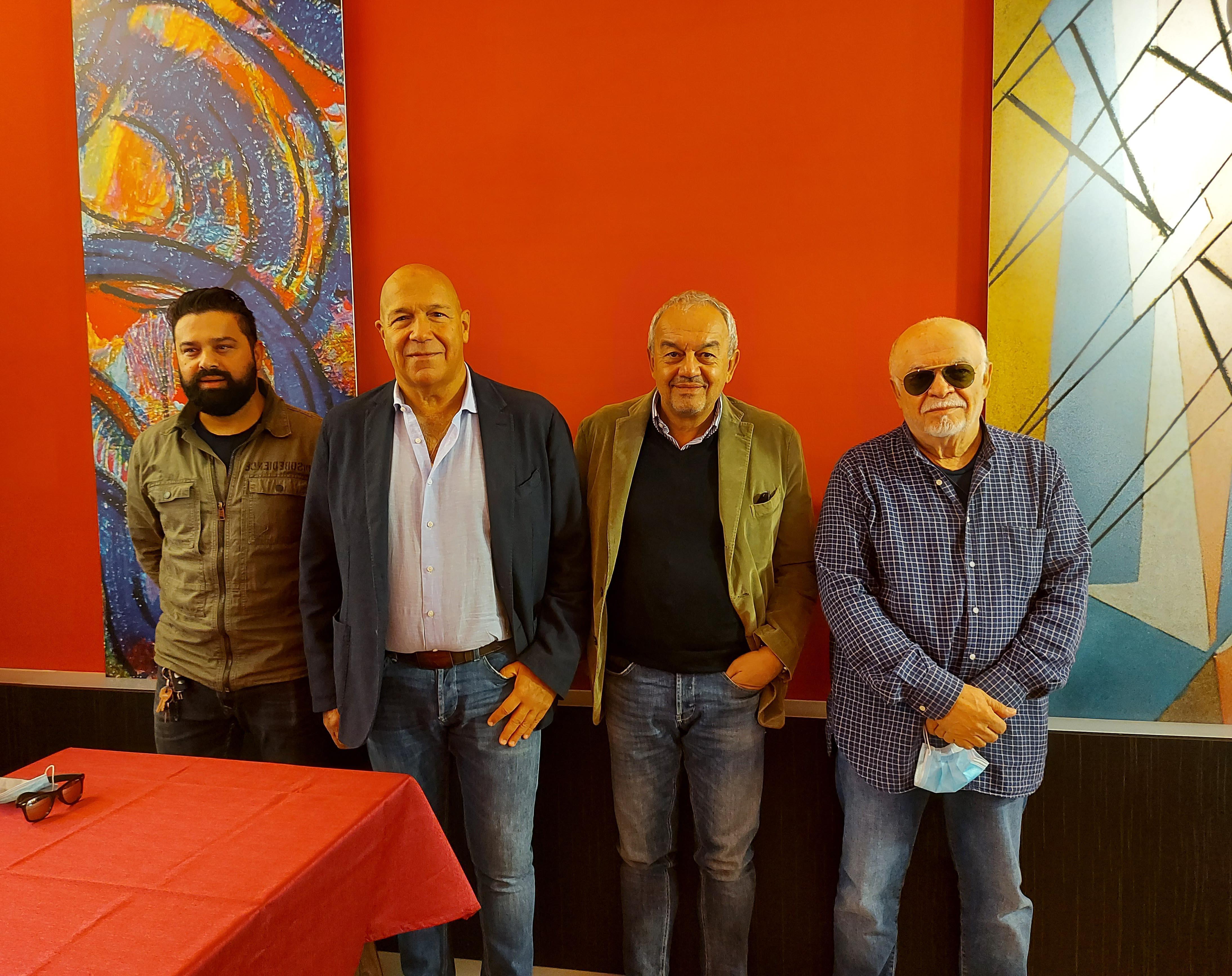 Da sinistra: Pariali, Mistri, Cavalleretti, Bandini