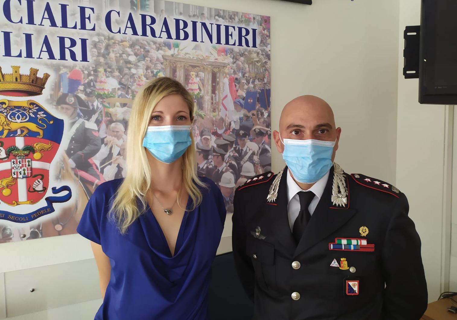 Conte e Totaro durante l'incontro