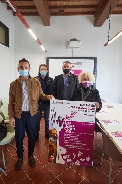 Presentata l'edizione 2020 di "Boccaccesca" che si svolgerà da venerdì 2 a domenica ottobre a Certaldo (foto Carlo Sestini)