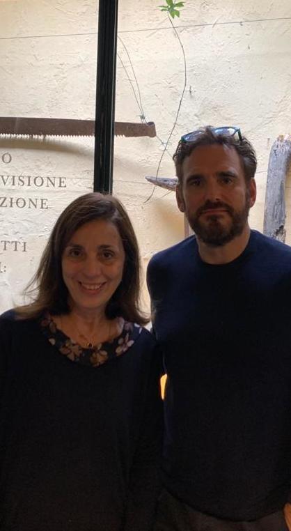 Matt Dillon a pranzo a Gli Orti