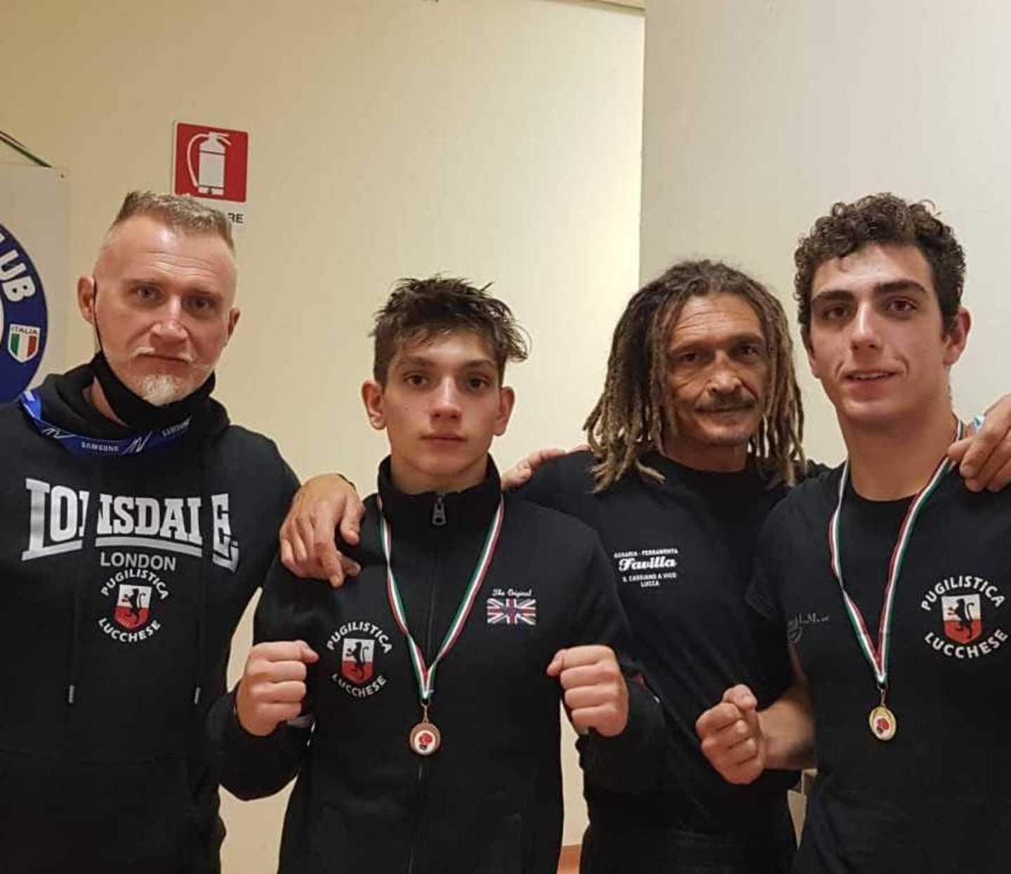Cresce la Pugilistica Lucchese con i successi di Frugoli e Mencaroni 