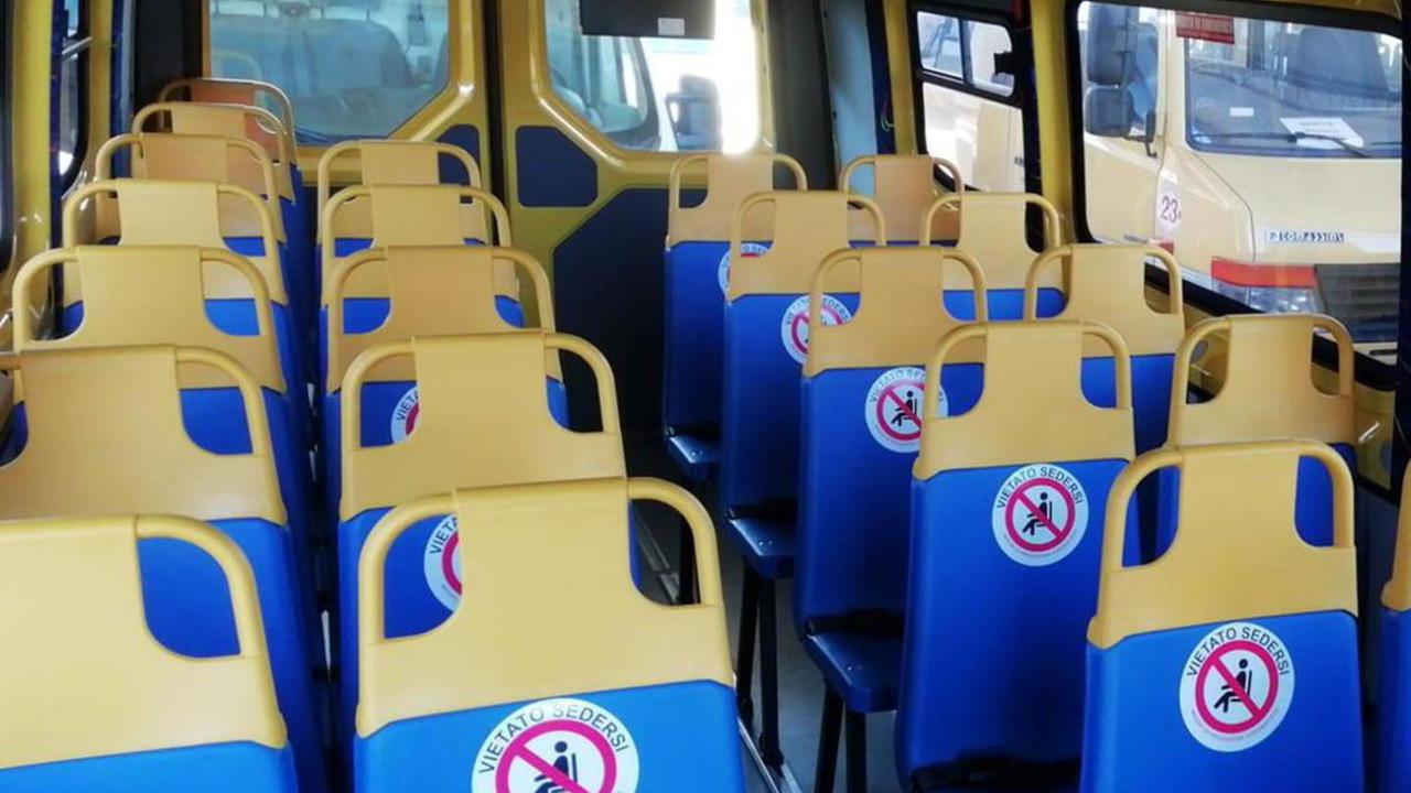 Trasporto scolastico, via al servizio. E mensa attiva in alcuni istituti