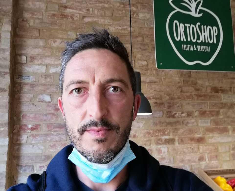 Andrea Tronci, titolare di Orto Shop