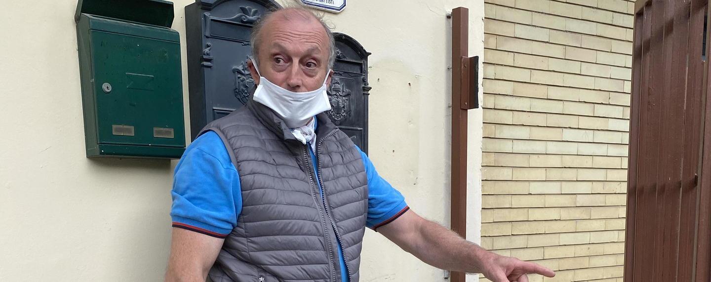 Gilberto Checcucci, fratello della vittima  (foto Franco Silvi)