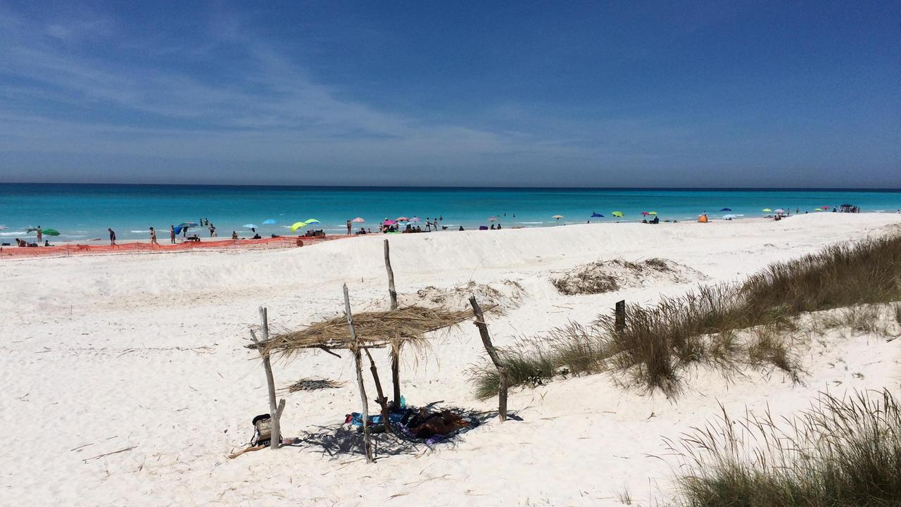 Uno scorcio delle Spiagge bianche a Rosignano